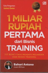 Image of 1 Miliar Rupiah Pertama dari bisnis Training