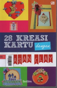 Image of 28 Kreasi Kartu dengan Hiasan Clay