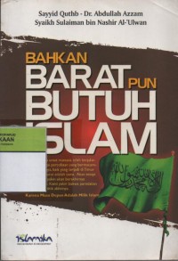 Image of Bahkan Barat pun Butuh Islam