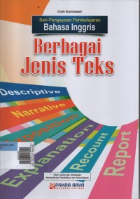 Image of Berbagai Jenis Teks : Seri Pengayaan Pembelajaran Bahasa Inggris