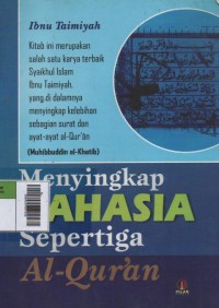 Image of Menyingkap Rahasia Sepertiga Al-Quran
