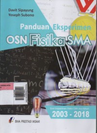 Image of Panduan Eksperimen OSN Fisika SMA